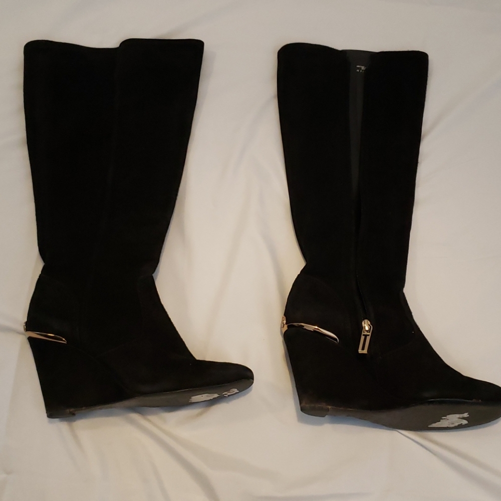 Tory burch suede womens boots